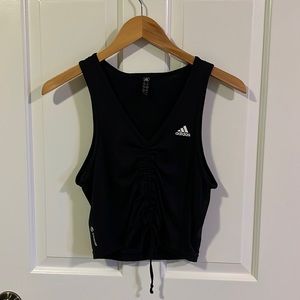 Adidas black tank top